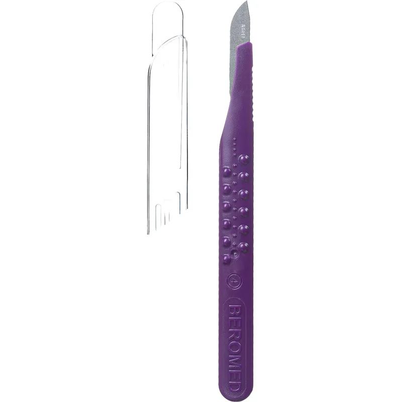 Скальпель стер, лезв.из в/угл.ст. р-21 Beroblade 10шт/уп