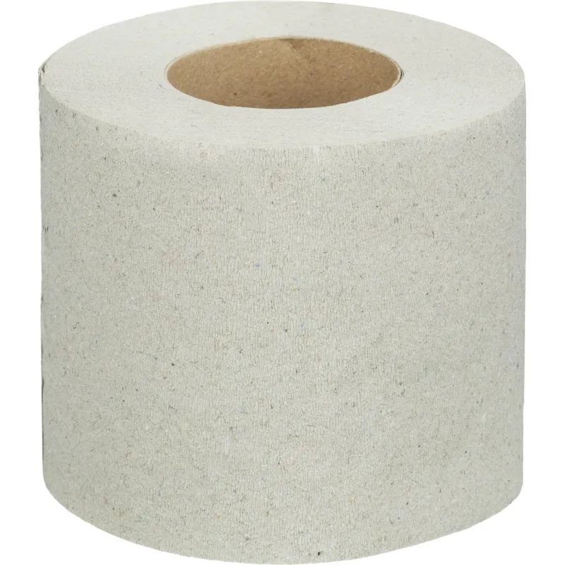 Бумага туалетная 1-сл. ОСТРОВСКАЯ Ромашка втул. сер 26м, 48рул/уп