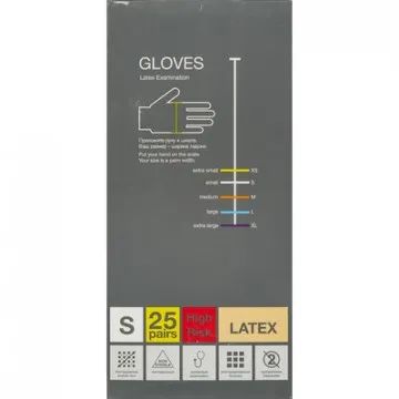 Перчатки мед.смотров. латекс., нест.,н/o, High Risk,Benovy(S) 25 пар/уп