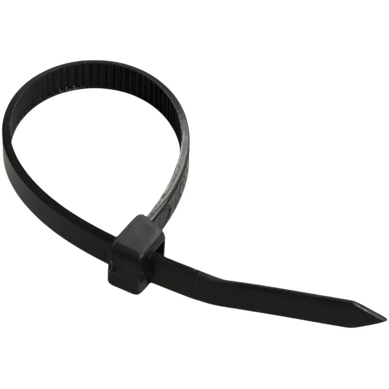 Стяжка (хомут) 150 мм х 3.6 мм, 100 шт, нейлон, Rexant, черный, 07-0151-4