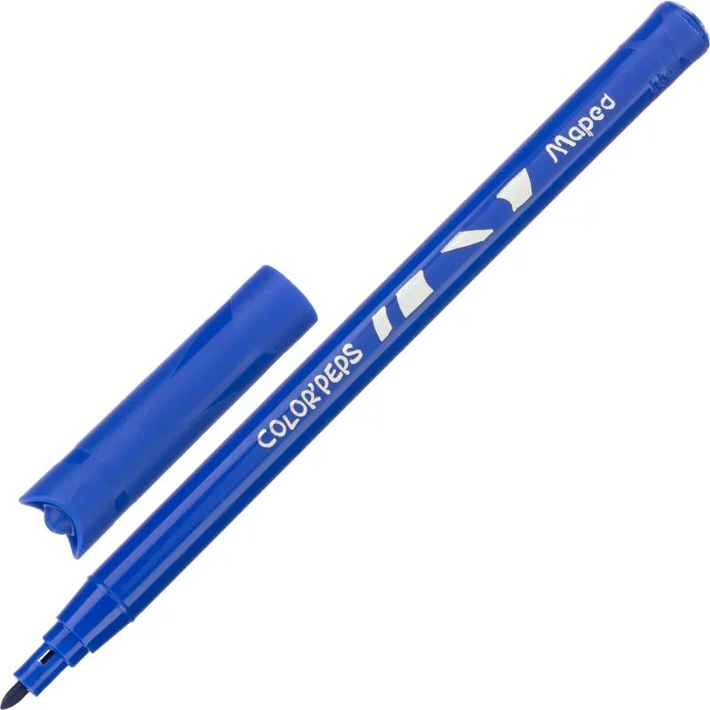 Фломастеры Maped COLOR&#039;PEPS OCEAN,супер-смываемые,18цв/наб,845721