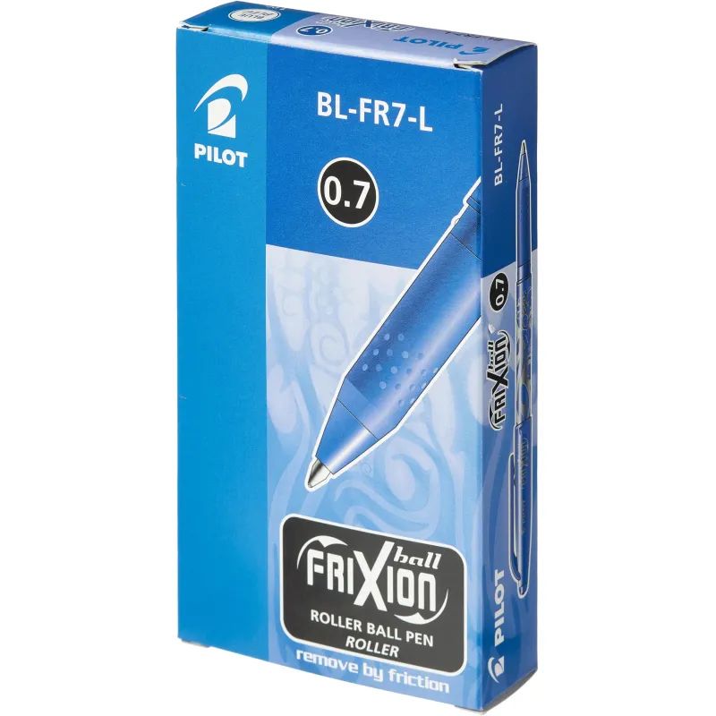 Ручка гелевая PILOT BL-FR7 Frixion резин.манжет синий 0,35мм Япония