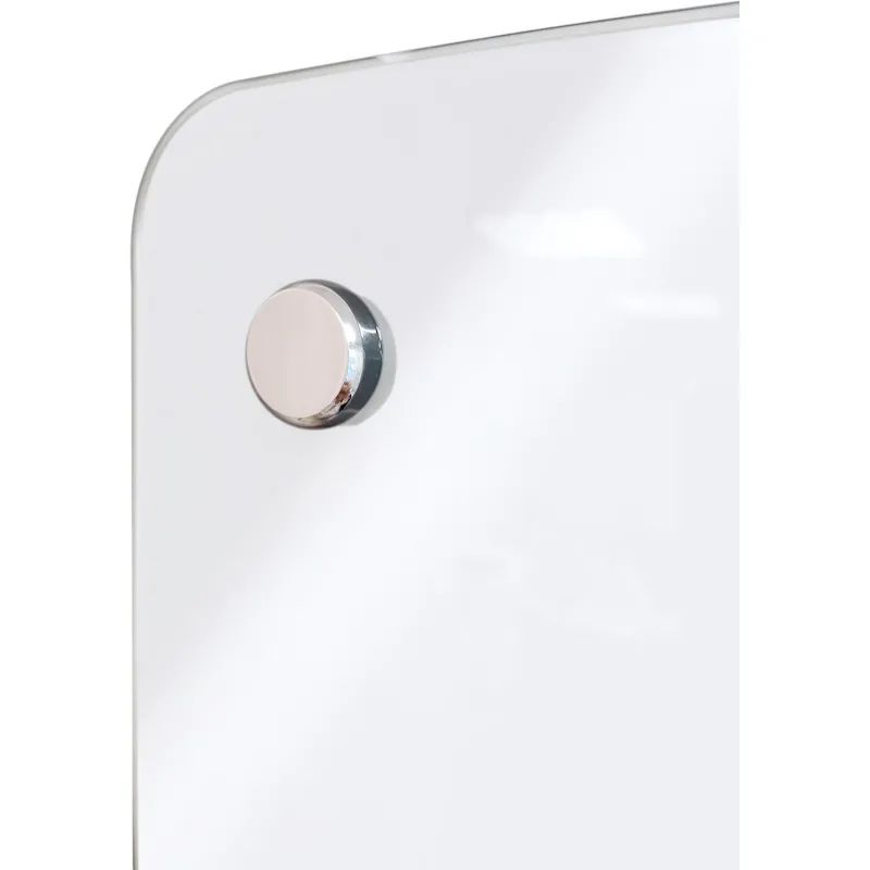 Доска стеклянная магнитная, 100х150, Attache, белый