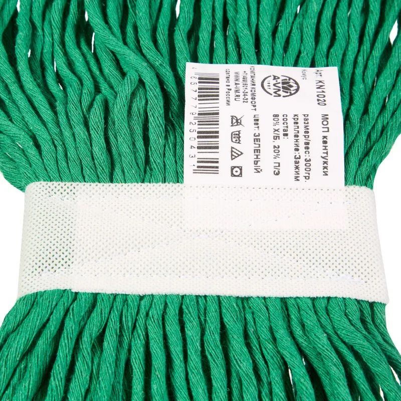 Насадка МОП Кентукки 300 г хлопок зелёный KN1020