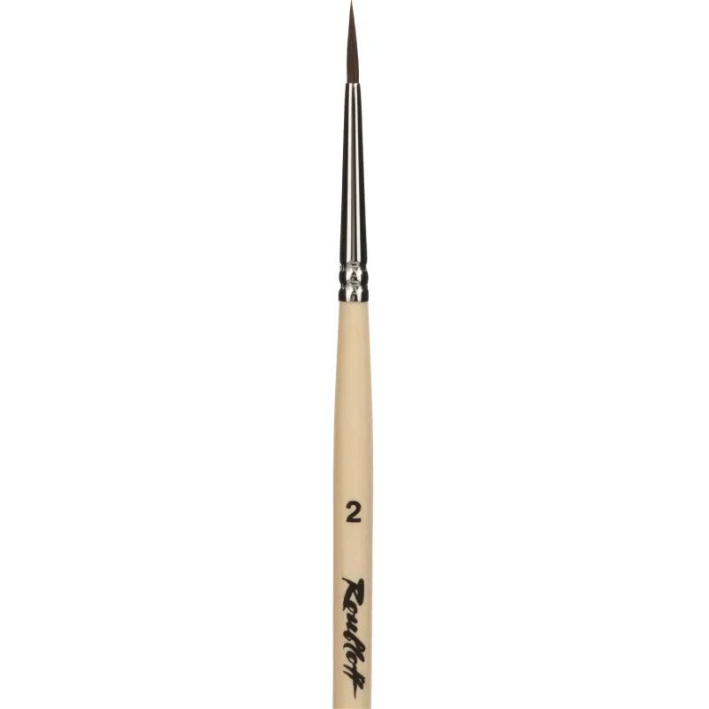 Кисть художеств. Roubloff белка,мягкая,круглая, №2,корот.ручка, ЖБ1-02,00Б