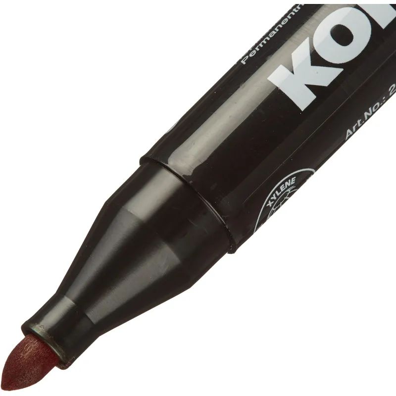 Маркер перманентный KORES набор 10 цв. 1,5-3 мм круглый наконечник &#039;20900