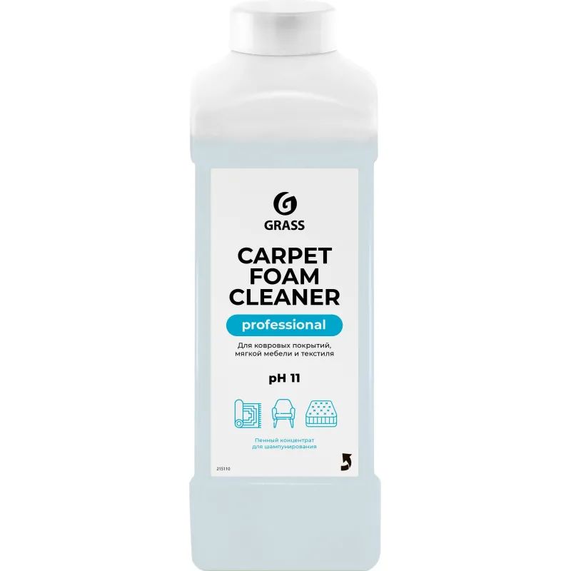 Профхим ковры шамп д/покрытий, щел Grass/Carpet Foam Cleaner,1л