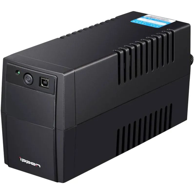 ИБП Ippon Back Basic 1050 Euro 600Вт 1050VA EURO(2) черный