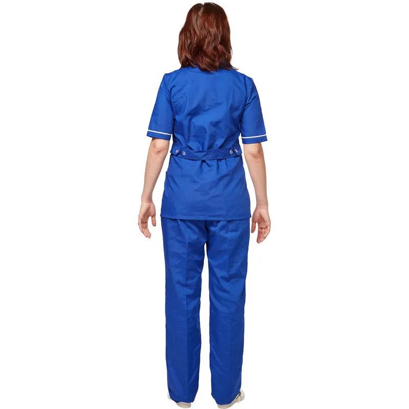 Костюм для горничных и уборщиц женский у13-КБР василек (р.56-58)р.158-164