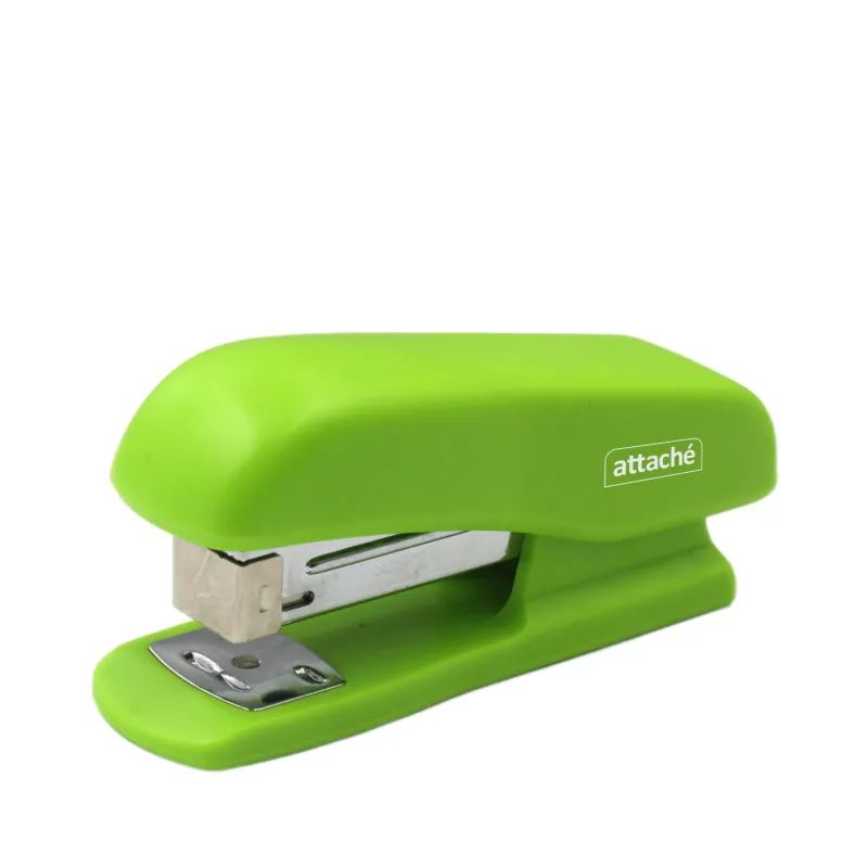 Степлер Attache Eco до 20 лист, цв. в ассорт. (черн,синий,зел), №24/6, 26/6
