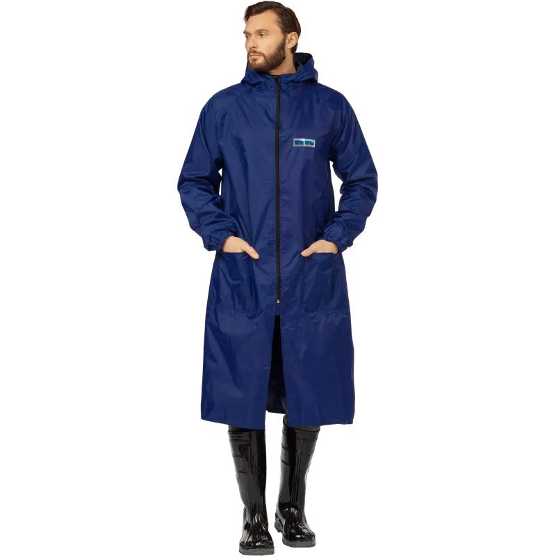 Плащ влагозащитный ПВХ Poseidon син 52-54/182-188