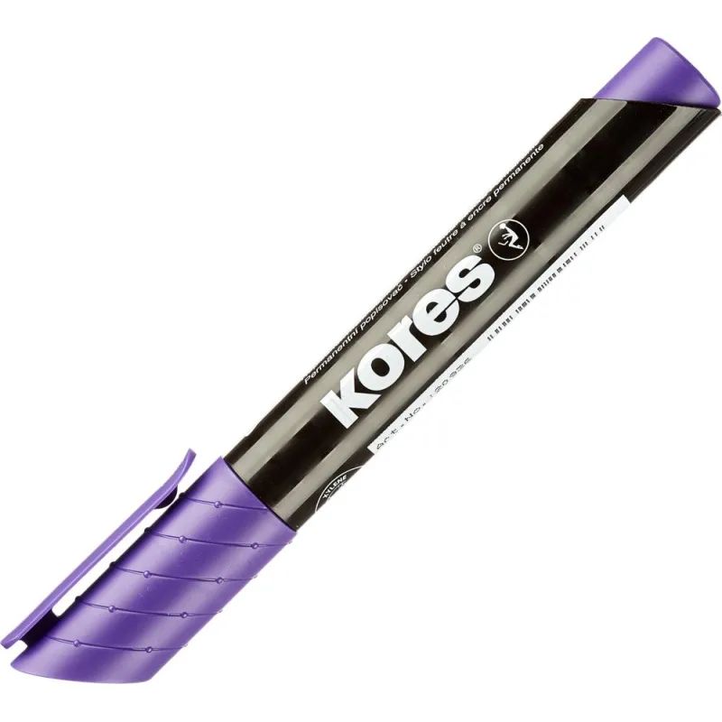 Маркер перманентный KORES набор 6 цв. 1,5-3 мм круглый наконечник &#039;20902