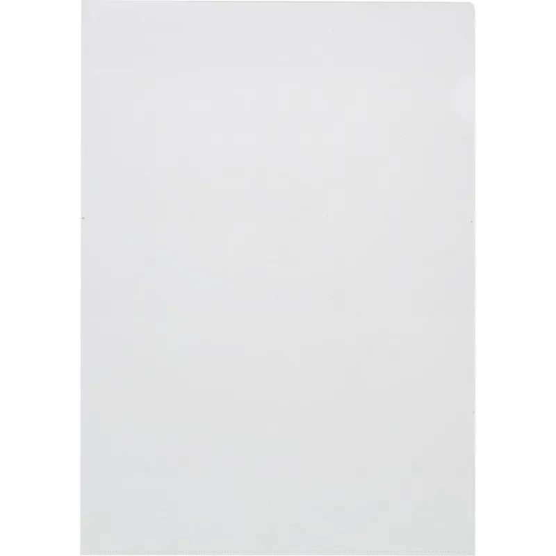 Папка уголок , 150 мкм, прозрачный 10шт/уп Россия