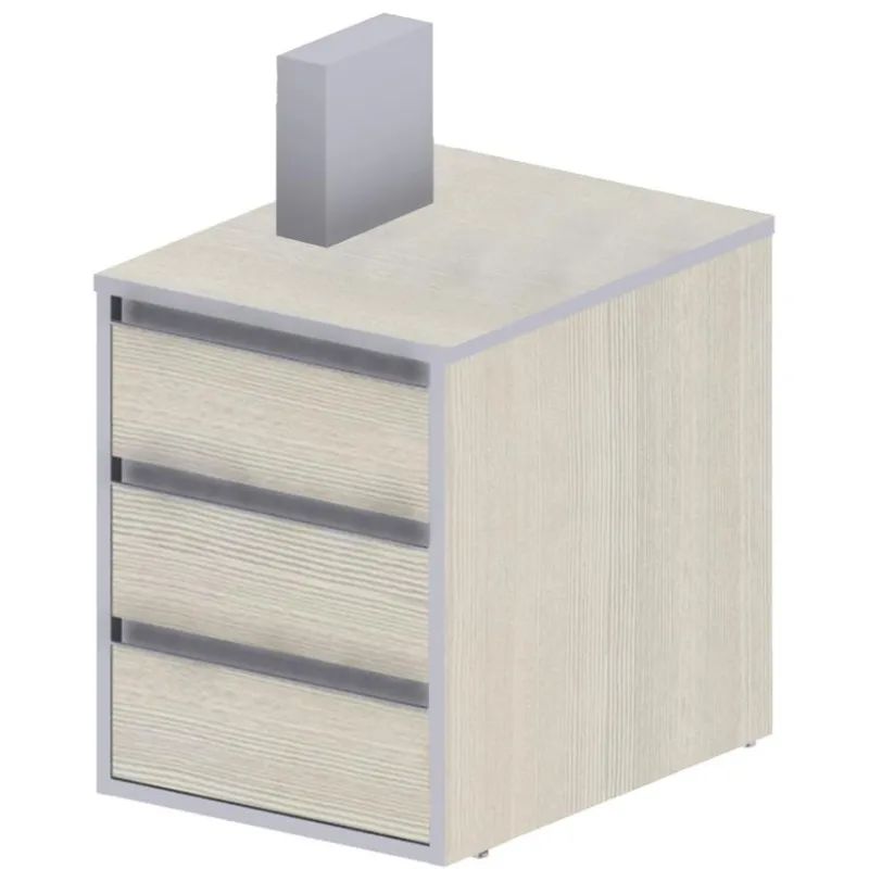 Тумба ED_Vita прист.V-3.1, центр.замок сосна карелия