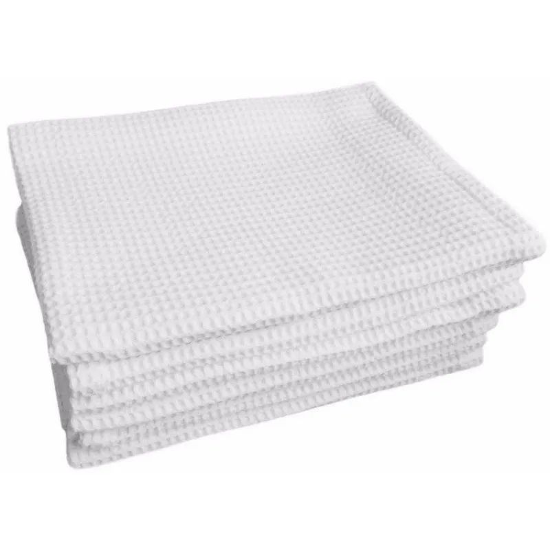 Полотенце вафельное 35х80 плотн.120гр/м2, отбелен., 10шт