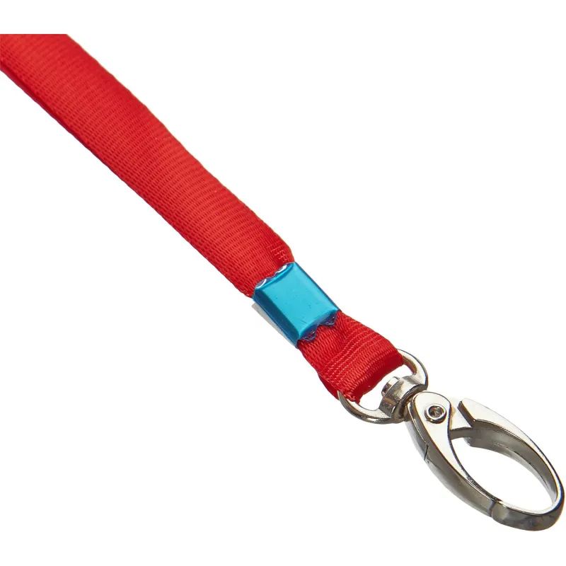 Держатель для бейджа Promega office на карабине красныйK-1084