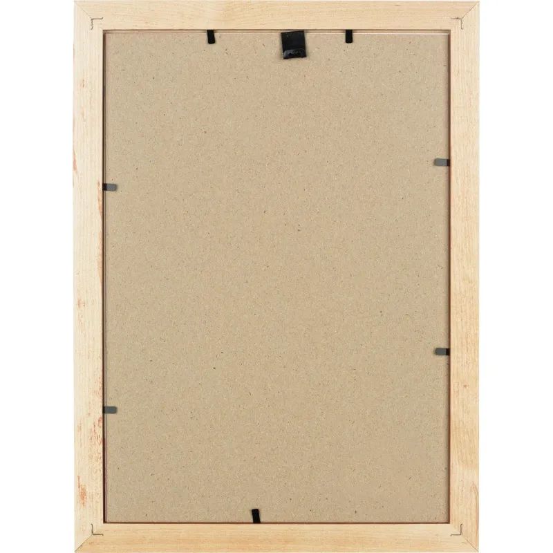 Рамка А4 21x30 см Комус/ATTACHE деревянный багет 25мм темная сосна