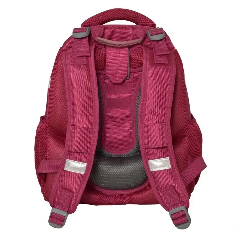 Ранец Basic Sparkle Pink,эргоном. спинка, двустор.пайетки фуксия/серебро