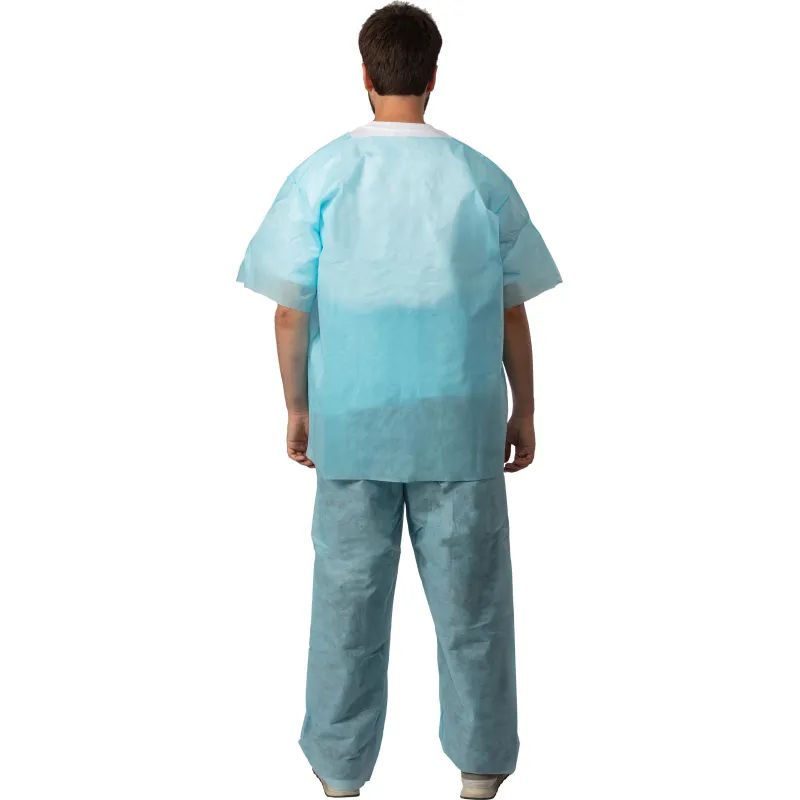 Костюм мед. хирургич.н/с (рубаш.,брюки), спанбонд р.56-58 пл.42  Гекса