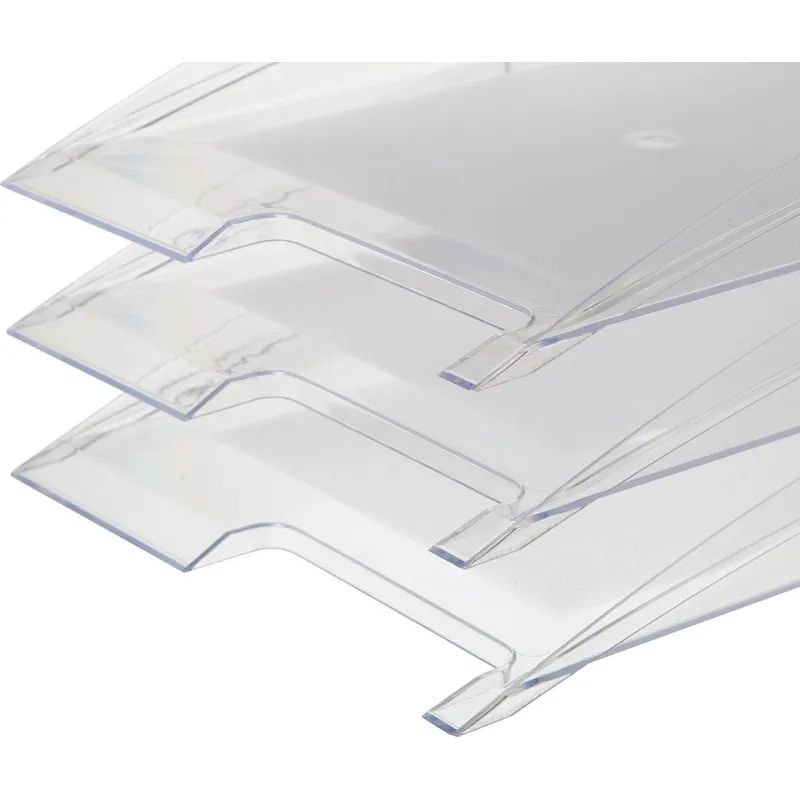 Лоток горизонтальный Attache City прозрачный