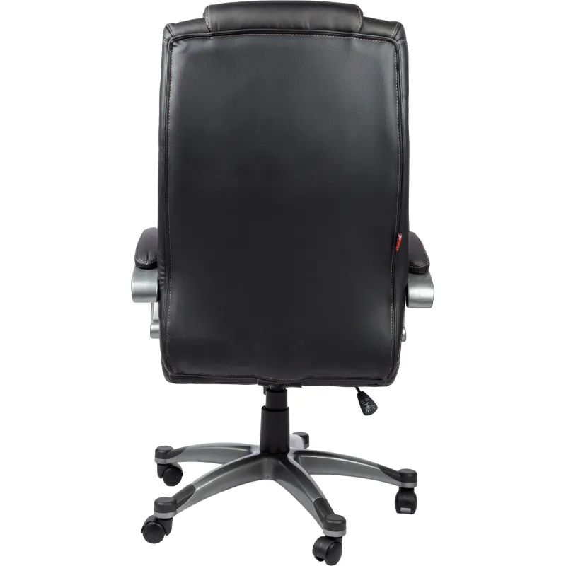 Кресло BN_Dp_Руководителя EChair-604 RT рецикл.кожа черная,