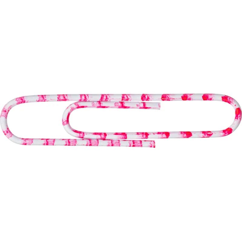 Скрепки Attache Зебра с полимерным покрытием,50 мм,разноцветные,50 шт/уп