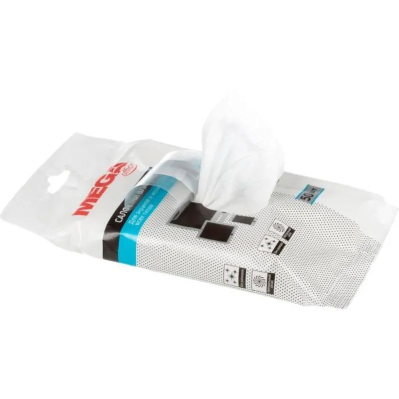 Салфетки д/экранов Luscan, пакет, 50 шт, XXL, 150х180