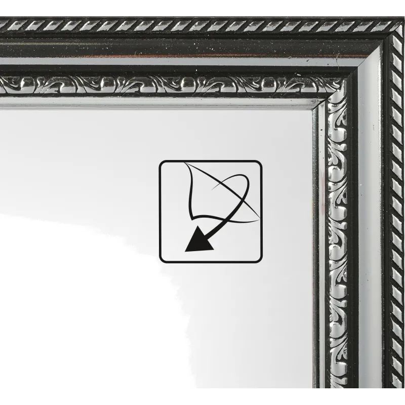 Рамка А4 21х30 см Комус/ATTACHE пластиковый багет 29мм серебристая