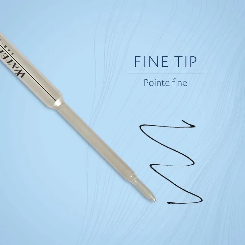 Стержень шариковый 112мм WATERMAN Standard Maxima тонк лин черн