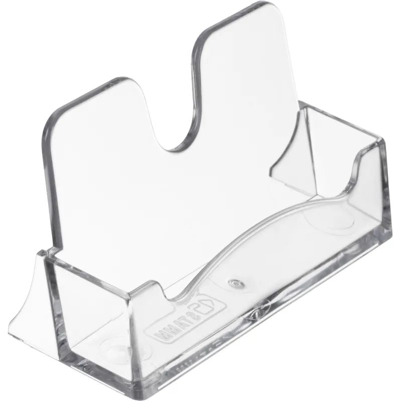 Подставка настольная 100х55х40мм для визиток акрил ВТ01