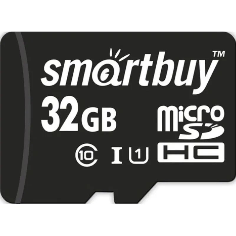 Карта памяти SmartBuy microSDHC 32Gb UHS-I Cl10 +ад, SB32GBSDCL10-01