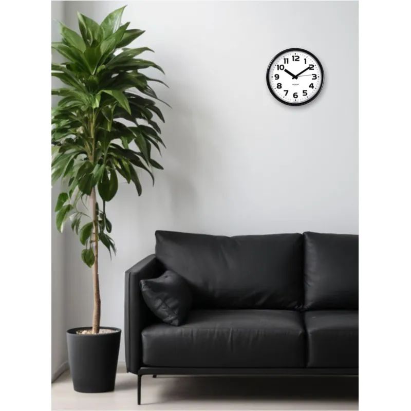 Часы настенные Troyka модель09, диаметр 225мм,  пластик 91900945