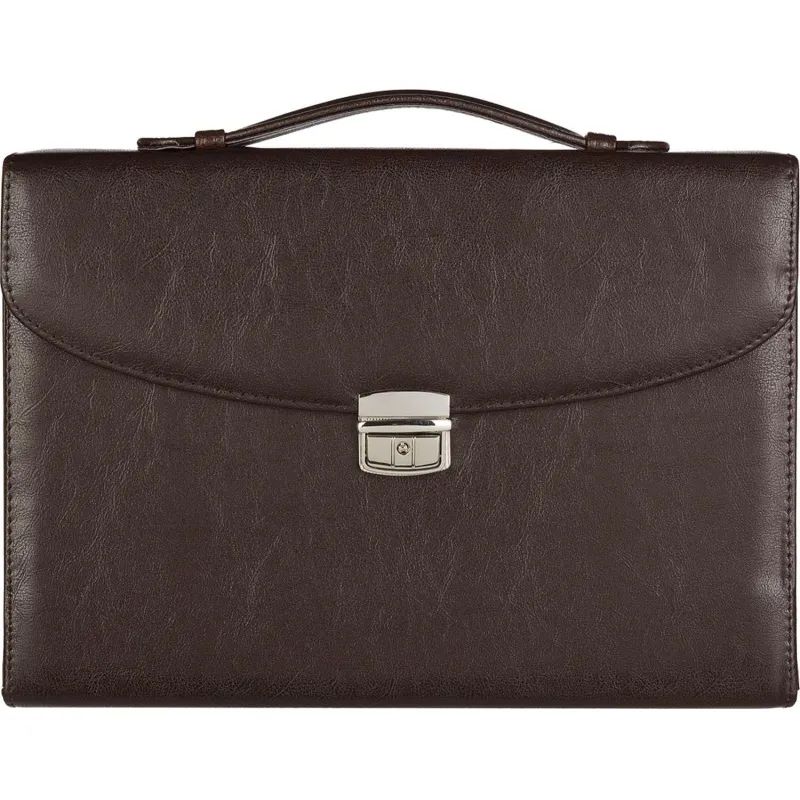 Портфель Меценат №388 к/з, коричневый