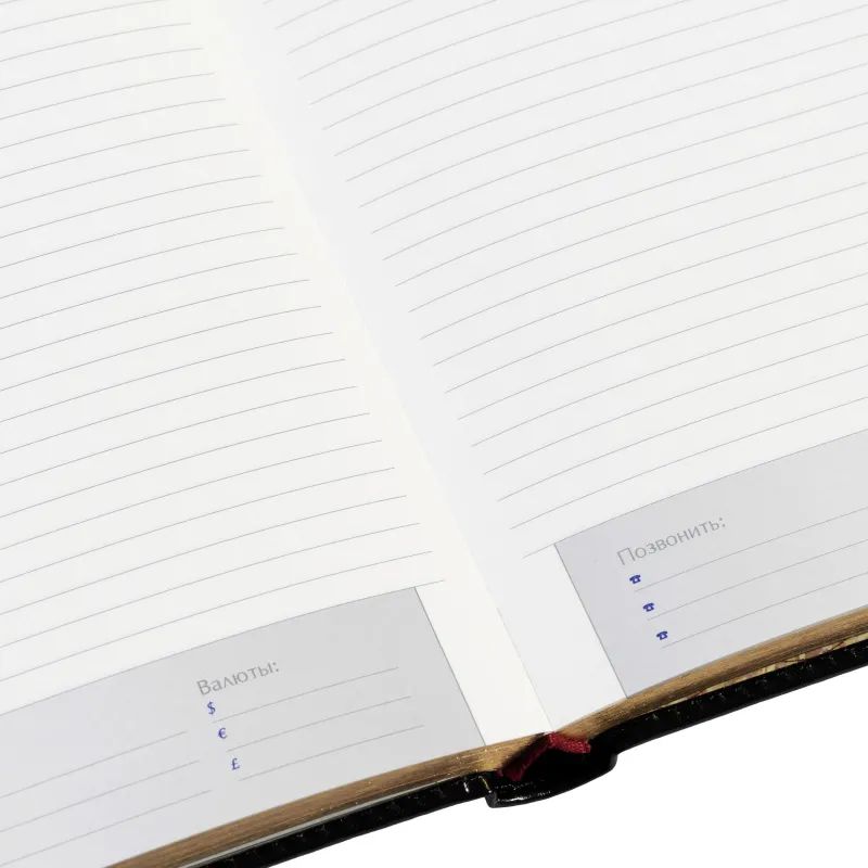 Ежедневник полудатированный черный А5 IMPERIUM 3-023/120