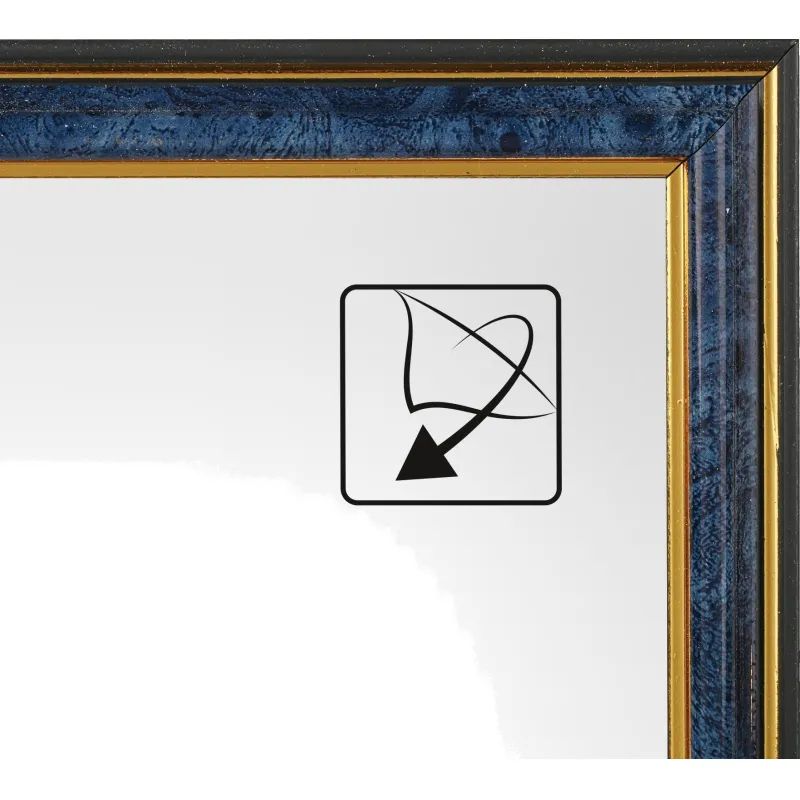 Рамка А4 21х30 см Комус/ATTACHE пластиковый багет 20мм синяя