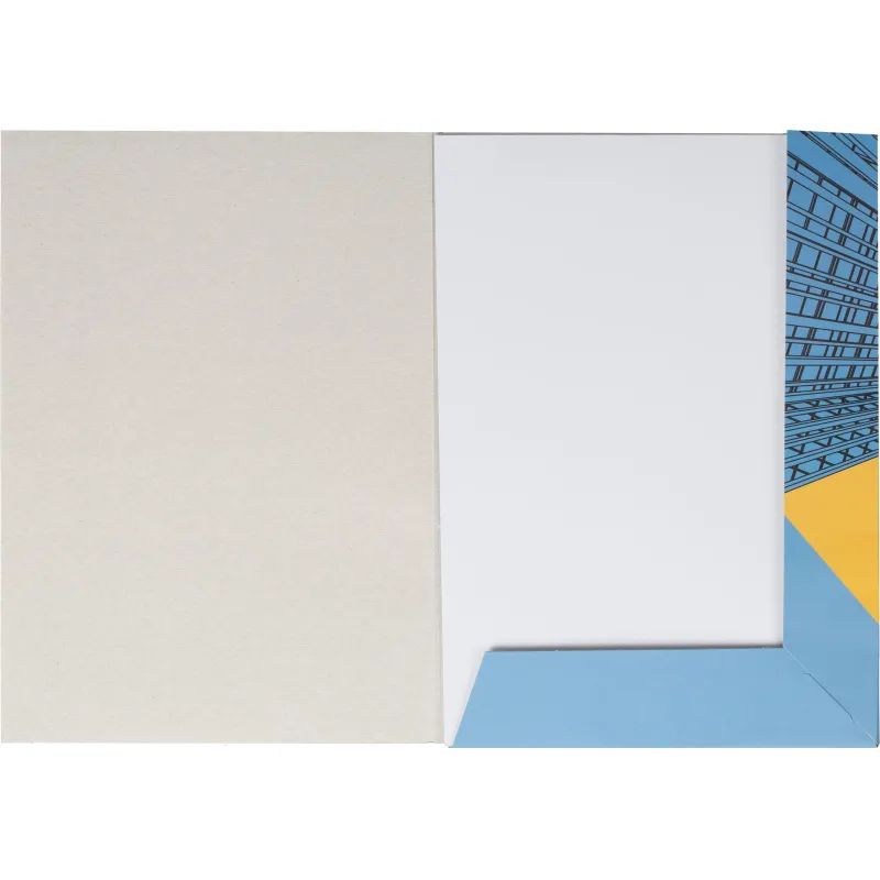 Папка для черчения №1School А4,10л,180гр/м2 Urban Blue