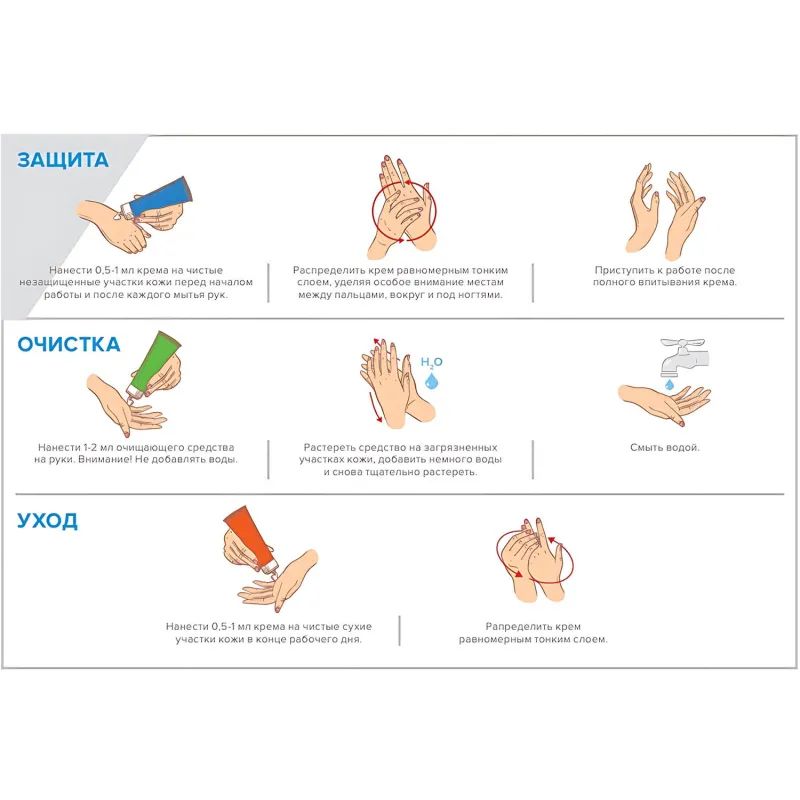 Крем защитный М SOLO Aqua для рук гидрофобный 100