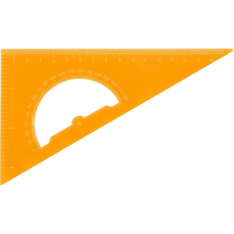 Треугольник с трансп 16 см угол 30 гр  NEON Cristal ассорт ТК01