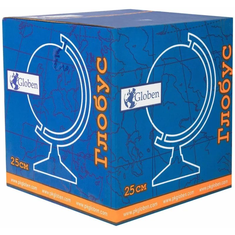 Глобус политический с подсветкой 250мм Классик Евро Ке012500190