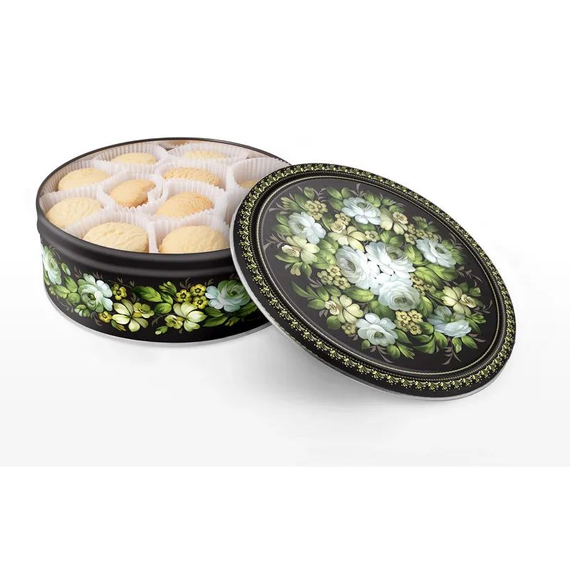 Печенье сдобное со сливочным маслом Русские узоры, 400гр МС-4-2