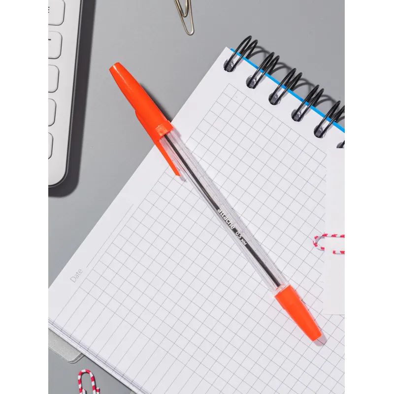 Ручка шариковая неавтомат. Attache Economy Elementary 0,5мм красн ст