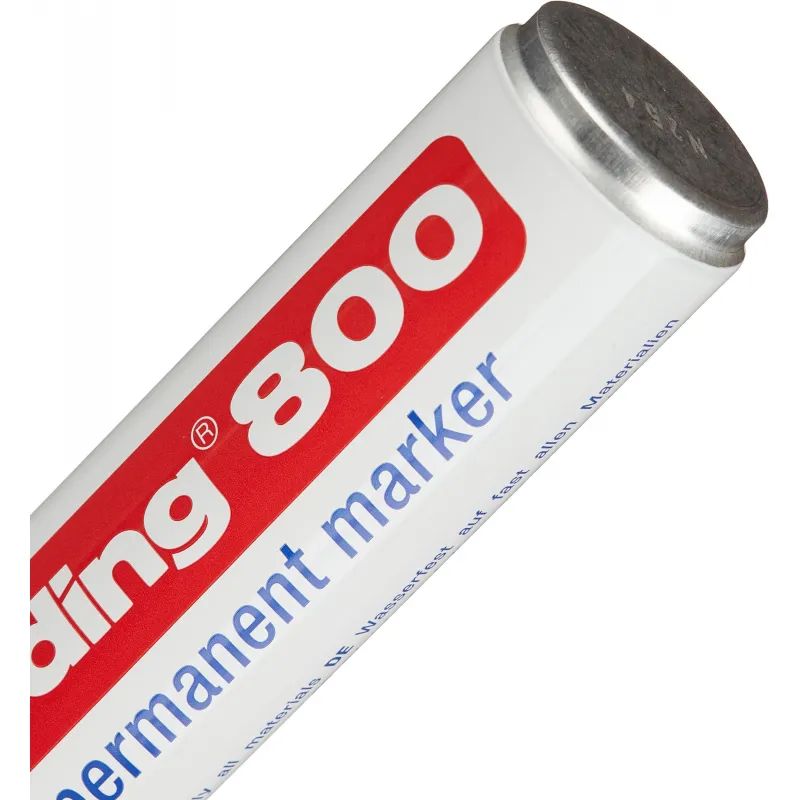 Маркер перманентный EDDING E-800/1 черный 4-12мм скошенный наконеч.