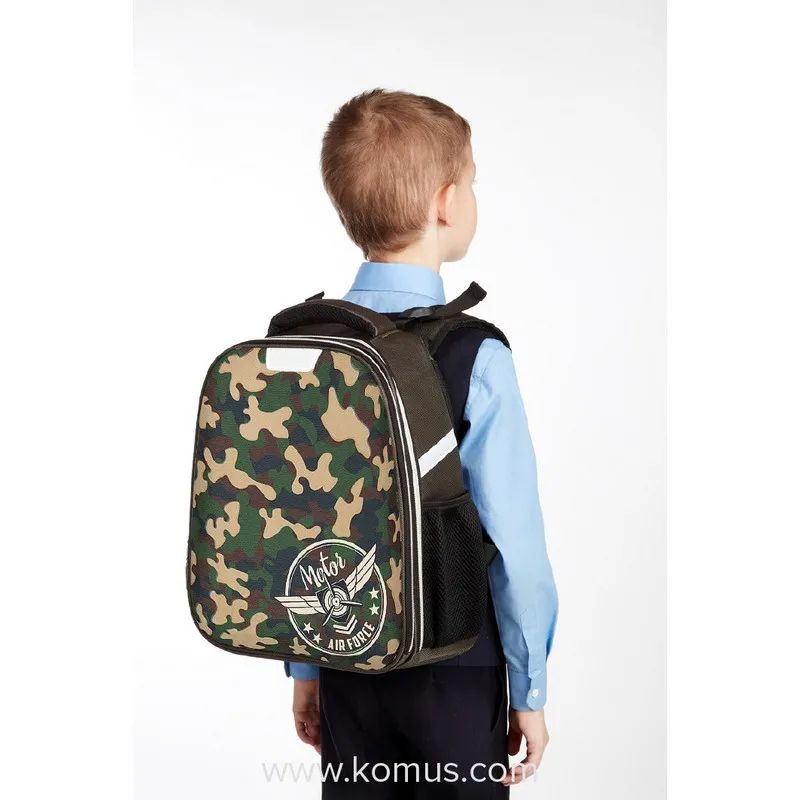 Ранец Basic Military, 2 отд., эргоном. спинка