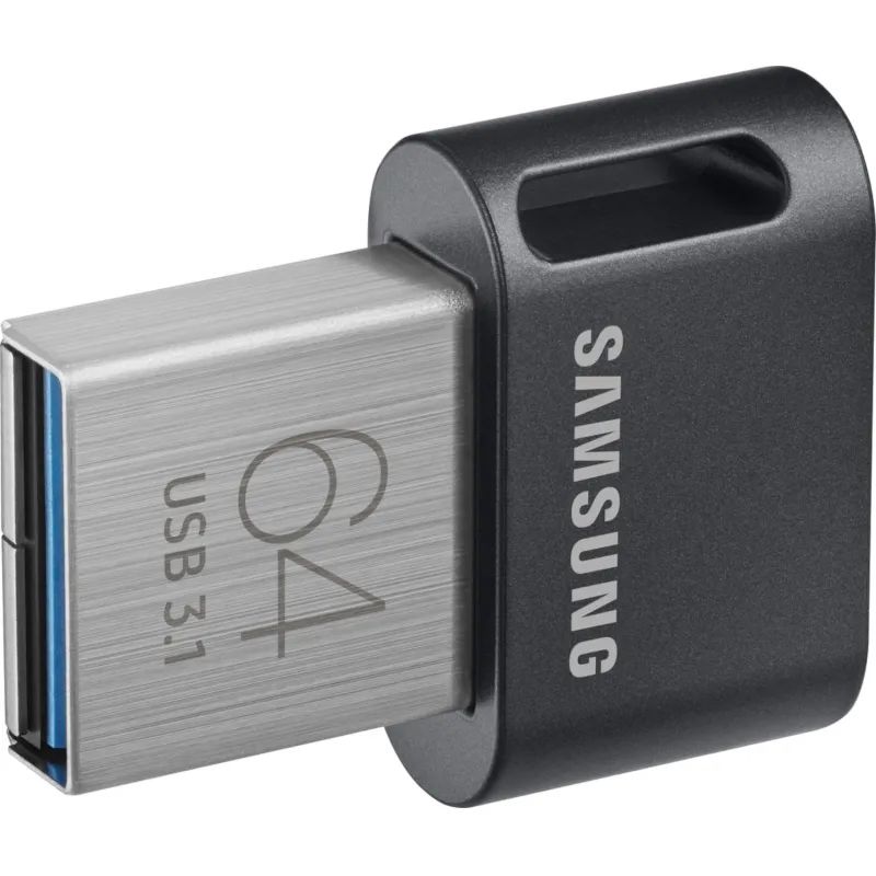 Флеш-память Samsung FIT Plus, 64Gb, USB 3.1 G1, чер, MUF-64AB/APC