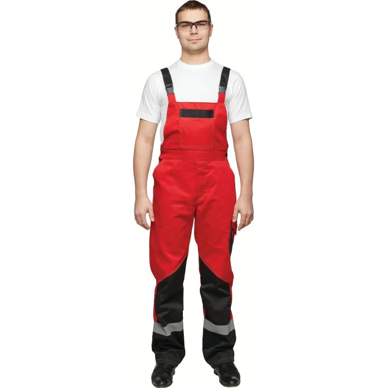 Костюм летний муж л21-КПК крас/чер (р.64-66) 170-176 (серия Л)