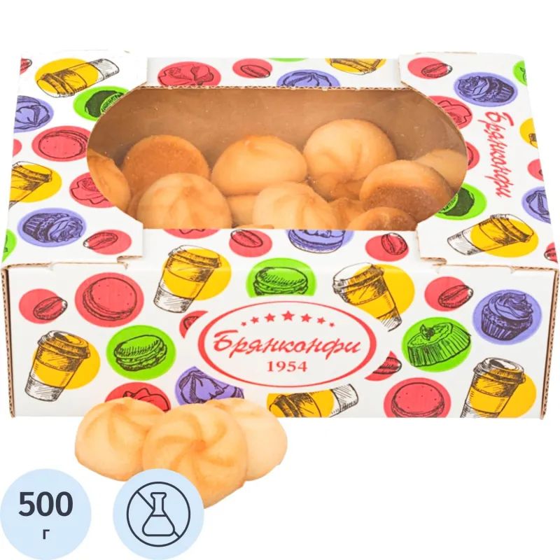 Печенье Брянконфи с вареной сгущенкой, 500г
