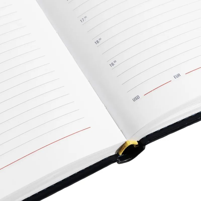 Ежедневник недатированный синий, А4, 202х272 мм, 176 л, АТТАСНЕ Каньон