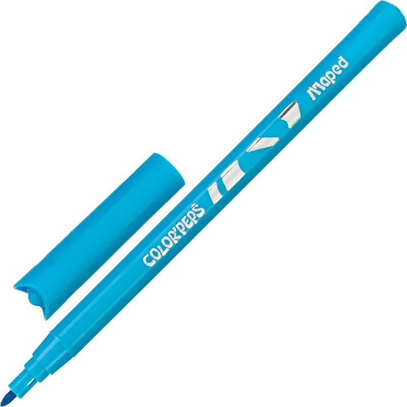 Фломастеры Maped COLOR&#039;PEPS OCEAN,супер-смываемые,6цв/наб,845723
