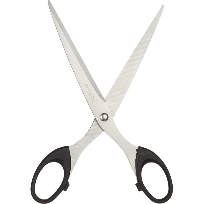 Ножницы 190 мм с пласт.эллиптич. ручками Attache &#039;SA0828-180