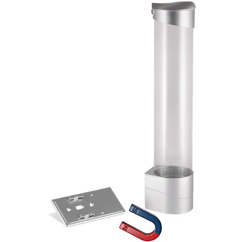 Держатель для стаканов магнитный серебряный